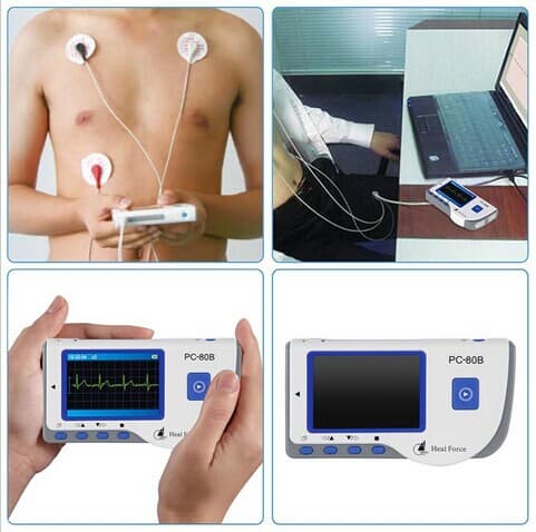 Handheld Single Channel Digital ECG EKG Machine